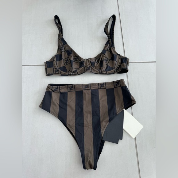 Fendi Other - Fendi checkered bikini NWT